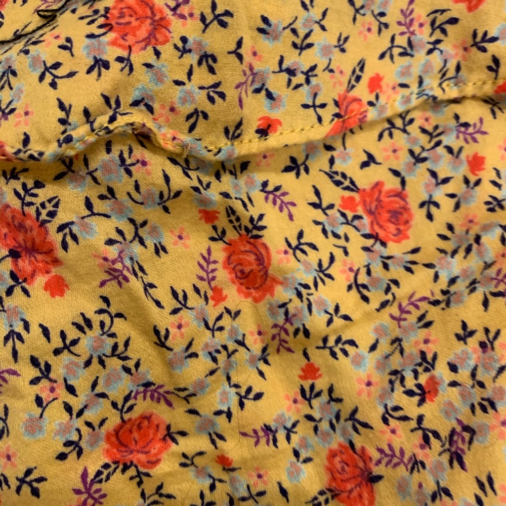 Planet Blue Floral Tube Top - Picture 3 of 3